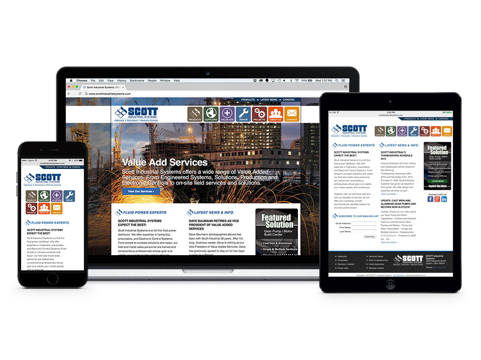 Custom Web Apps Illustration