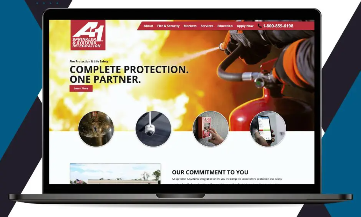Website Redesign: A1 Sprinkler & Systems Integration
